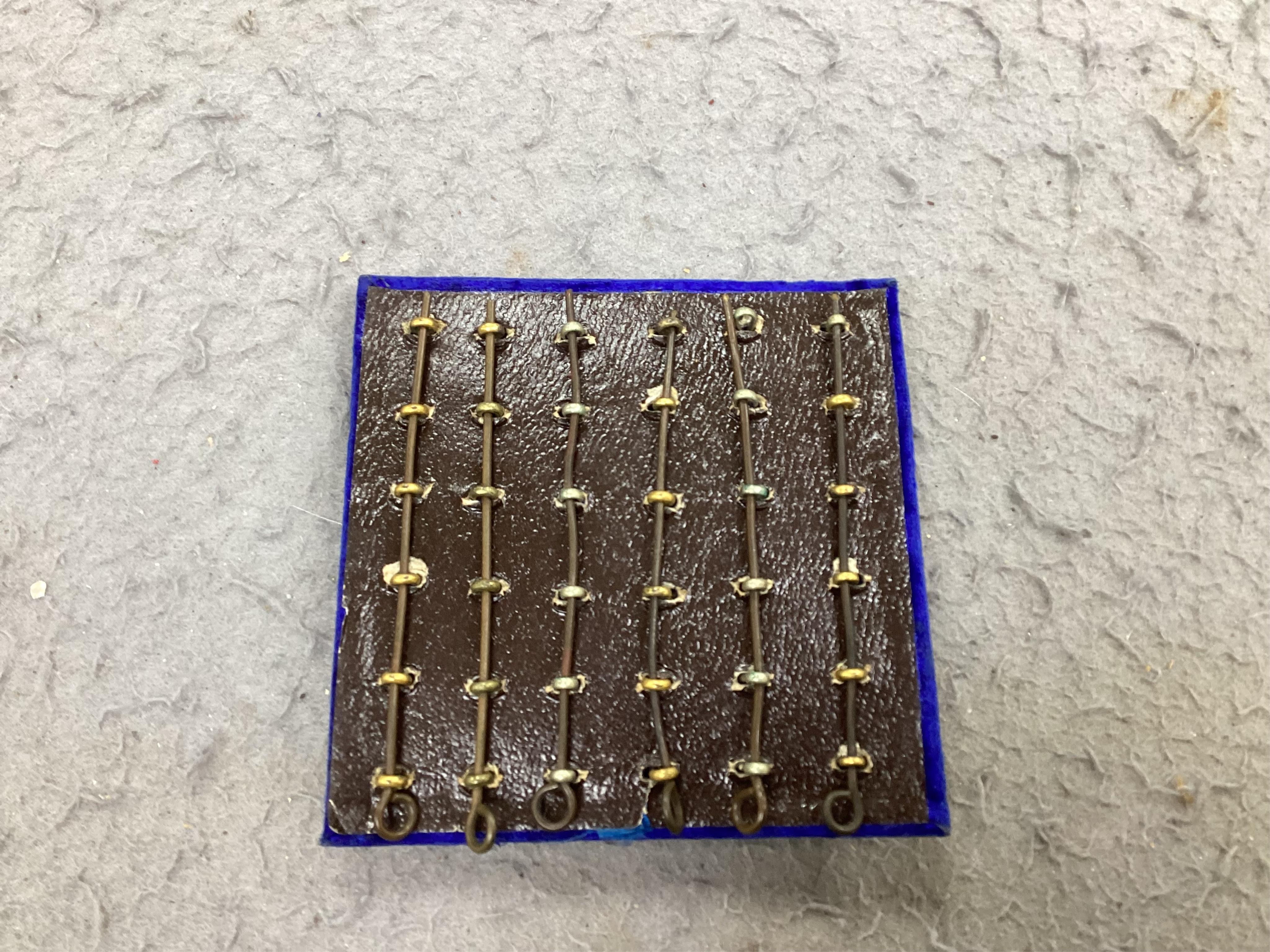 A good collection of assorted late Victorian/Edwardian buttons and dress studs;, Condition - good